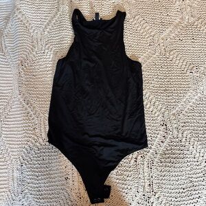 Express Black Body Contour Top